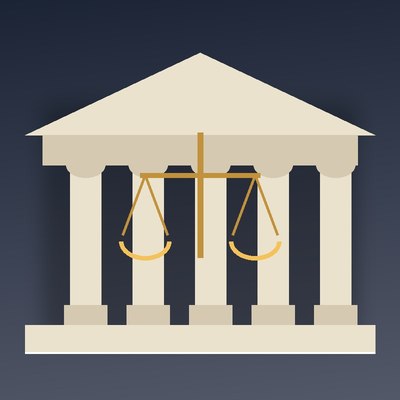 The litigants on the screen are not actors